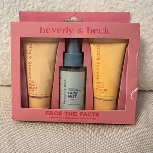 NEW Face the Facts Skincare Set - Pink and Yellow